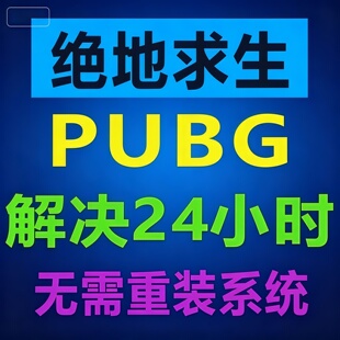 绝地求生电脑机器维修频繁24未授权硬件检测崩溃蓝屏吃鸡闪退