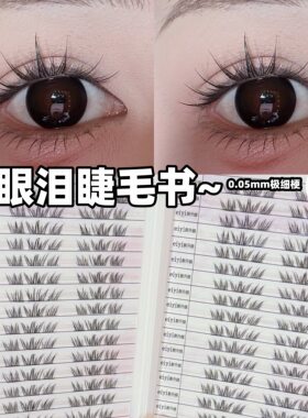 10倍放大双眼~蓝眼泪假睫毛书