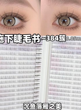 西施下睫毛沉鱼落雁之美一盒顶四