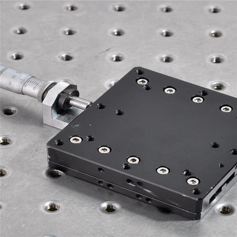 80*80mmX轴手动位移滑台工作台