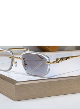 方形无框遮阳墨镜男女款时尚素颜