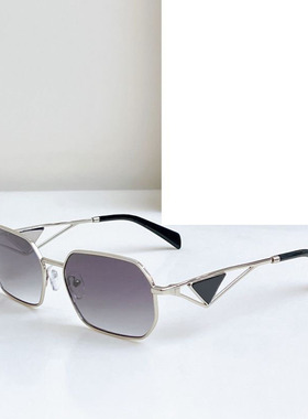 金属多边形遮阳墨镜男女防紫外线