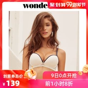 Wonderbra không có vòng thép trắng áo ngực nữ tinh dầu túi nước gợi cảm tụ tập áo ngực thoải mái đồ lót nữ - Áo ngực không dây