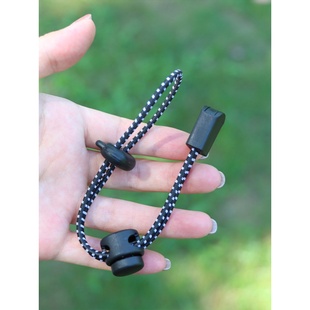 户外登山包挂扣登山杖绳扣固定扣弹力绳捆绑扣松紧绳背包外挂扣