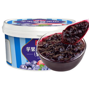 拯救蓝莓蛋糕立高爱护苹果蓝莓果馅蛋糕夹心果酱商用3KG桶
