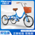 Flying pigeon old age scooter elderly tricycle pedal bicycle adult tricycle rickshaw leisure grocery shopping cart