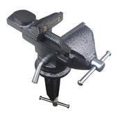 80平口钳非铸铁 台虎钳全钢小型桌虎钳360度台钳夹持规格70 包邮