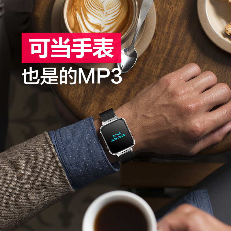 觸屏mp3 mp4播放器外放迷你學生隨身聽超薄超長待機 帶藍牙顯歌詞