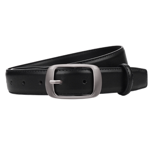 女士皮带真皮牛皮简约百搭腰带女款时尚装饰配牛仔裤带宽实用休闲