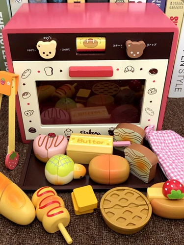 Деревянная детская реалистичная игрушка, семейный комплект, 5-6 лет