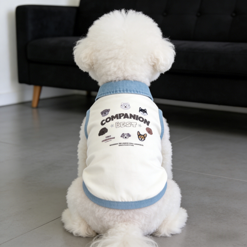 宠物春夏POLO领狗狗背心雪纳瑞泰迪比熊小狗薄款西高地中小犬潮