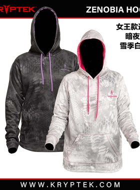 KRYPTEK美蟒ZENOBIA HOODIE户外战术女款女王连帽衣上衣外套蟒纹