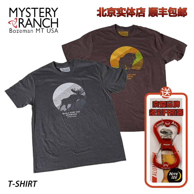 野营运动短袖MooseGradient上衣