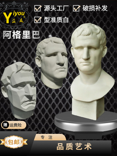 阿格里石膏像实面切面美术素描写生绘画教具雕塑样板间摆件装饰