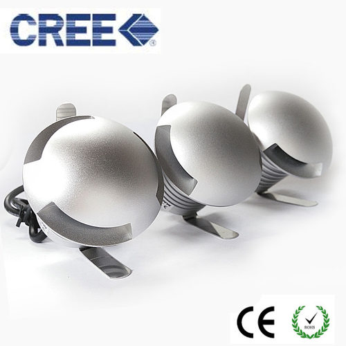 led地埋灯3w圆形户外12v嵌入式