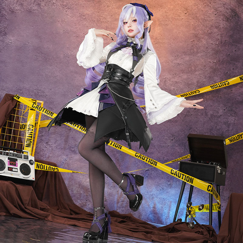 绝区零COS薇薇安cos服反舌鸟吸血鬼COSPLAY哥特洋裙全套现货c服