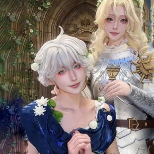 第五人格cos服病患湖中影心理学家银骑士cos服游戏动漫服装现货