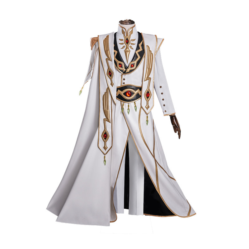 反叛的鲁鲁修cos服 鲁路修C服皇帝装C.C皇后装男cosplay白皇