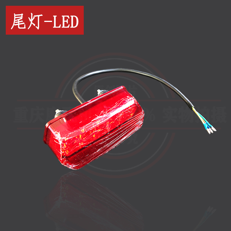 大公仔尾灯总成望江D2骐迹后车灯WJ150-18迷你摩托车配件