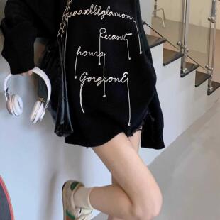 美式复古慵懒风oversize毛衣女秋冬款设计感小众chic港味上衣外套
