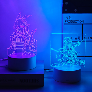 崩坏3周边爱莉希雅八重樱琪亚娜2手办摆件氛围小夜灯送男生女朋友