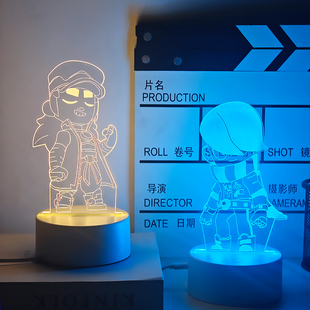 荒野乱斗周边艾德加瑟奇斯派克阿方里昂手办玩偶摆件生日礼物送人