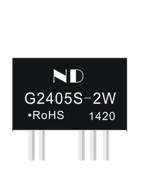 G2405S-2W降压dcdc电源模块24V转正负5V 6KV隔离医疗级电源IC