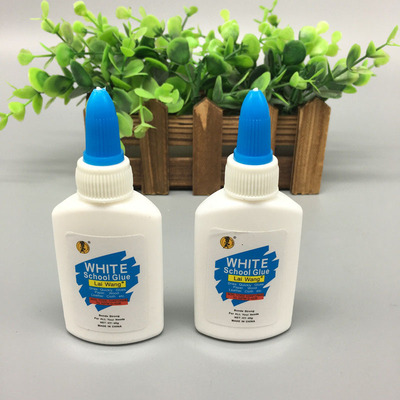 超轻粘土雪花泥史莱姆手工材料diy专用胶水速干白乳胶40ml粘合剂