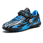 魔术贴专业儿童足球鞋 专用长钉 男女童TF碎钉防滑小学生训练运动鞋