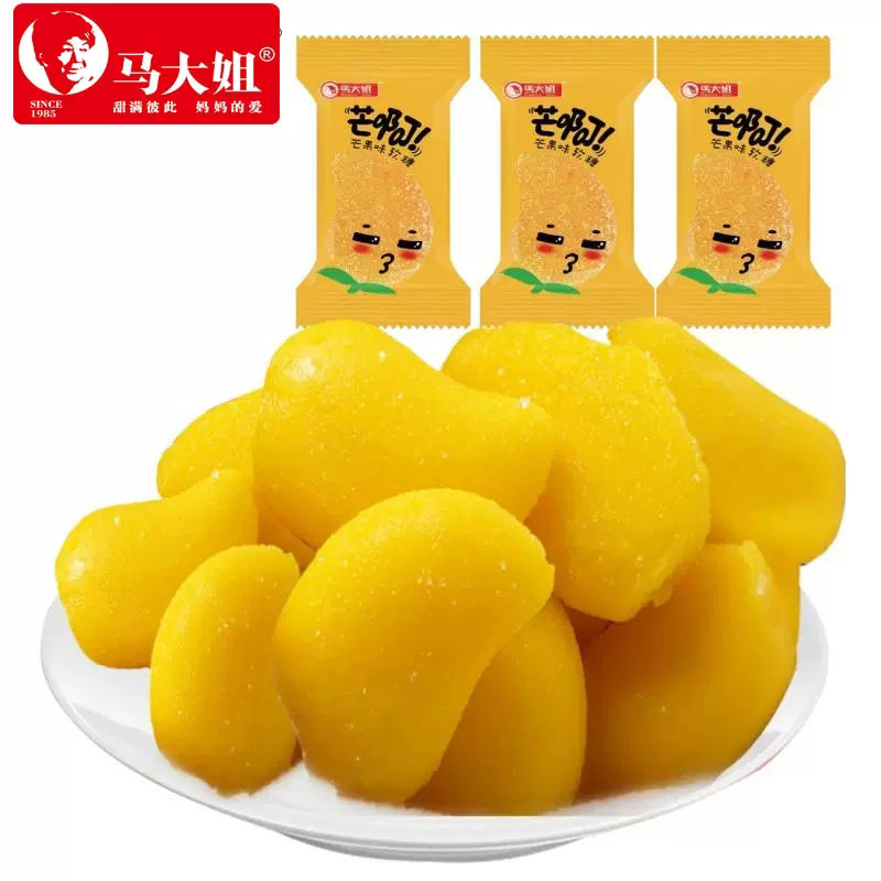 马大姐品牌水果系列软糖