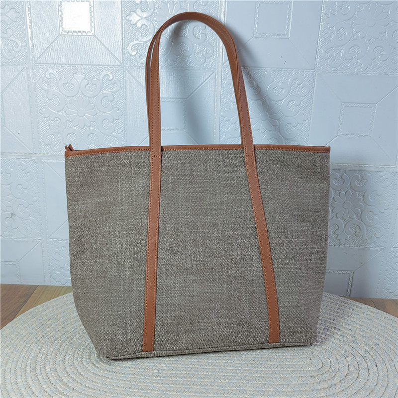 手提包帆布包大容量单肩托特包