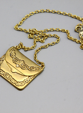 AO复古vintage中古包老货项链孤品