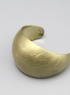 G复古vintage个性秀场夸张个性简约手镯小臂环孤品