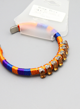 H小合社秀场手工编织巴洛克时尚造型稀有手镯孤品