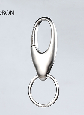 不锈钢汽车钥匙扣男腰挂高档钥匙圈金属钥匙链锁匙扣个性创意挂件