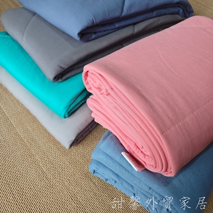 ~好舒服~日本竹纤维夏凉被~150x210单人软糯亲肤透气被子质朴纯色