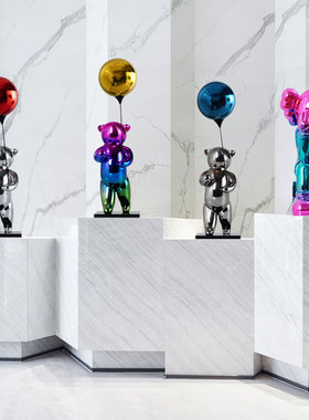 简约风创意卡通人物儿童房隔断柜