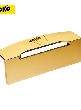 TOKO滑雪板铝制赛用边刃角度导向器单双板侧刃角度尺锉刀固定器