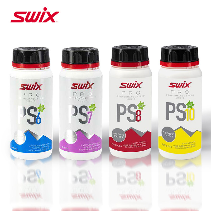SWIX滑雪板液体快速蜡无氟保养蜡单双板环保训练蜡赛用蜡快涂蜡PS