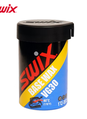 SWIX越野滑雪防滑底蜡套装滑雪板防滑区粘合剂 VG系列无氟蜡