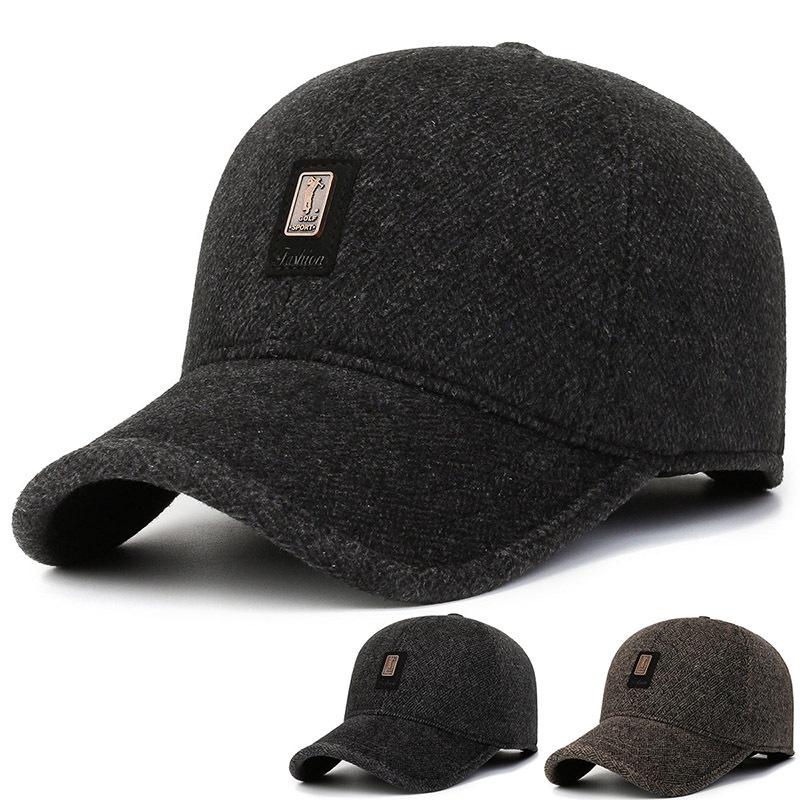 新款帽子男秋冬韩版休闲棒球帽