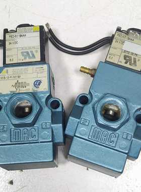 美国MAC原装拆机电磁阀224B-111BAAA 56C-36-121BA 130B-121BAAA