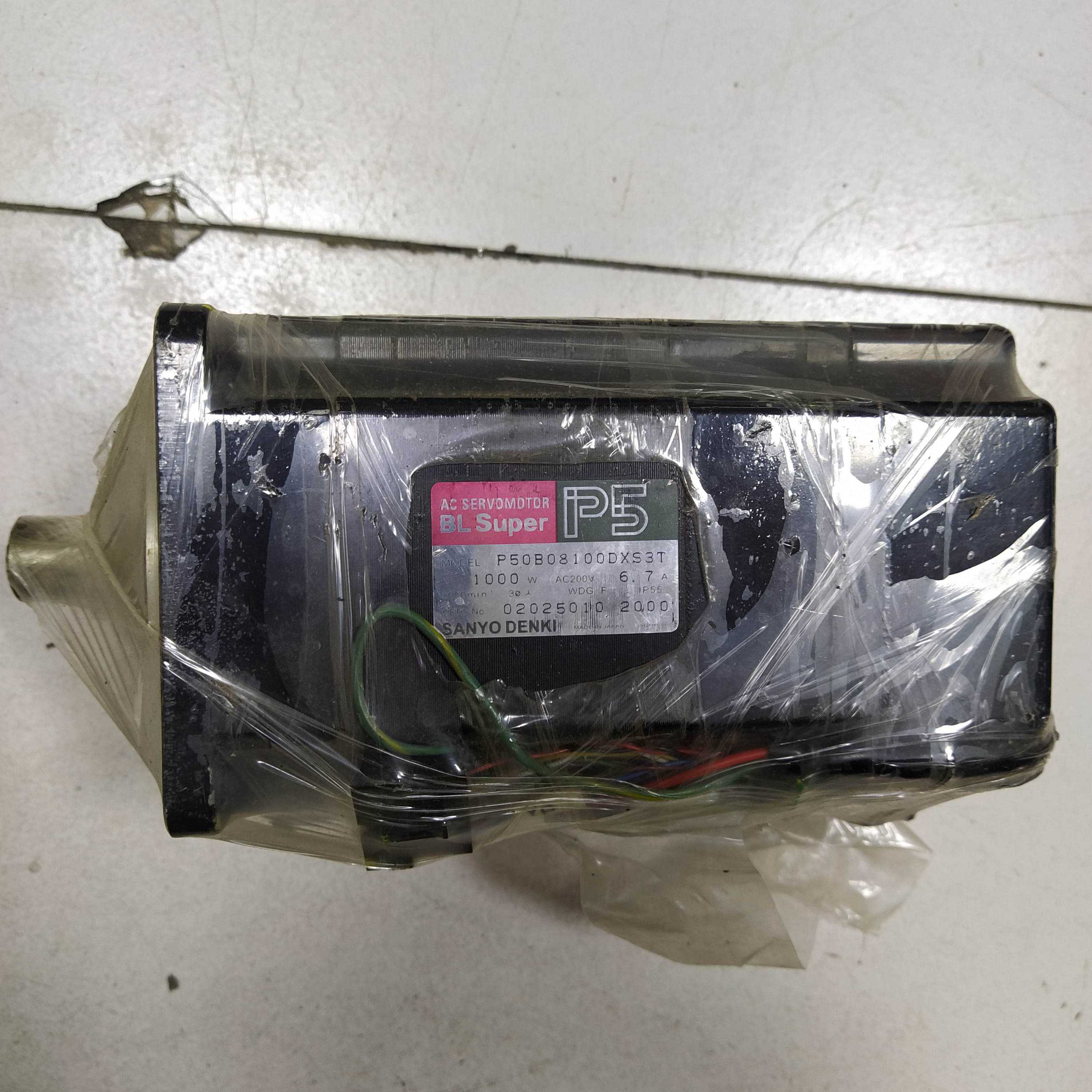 雅马哈贴片机拆机马达P50B08075DXS3T 44