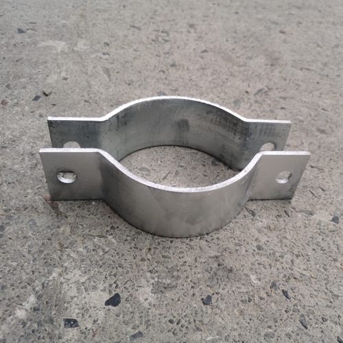 加强电线杆双半圆抱箍扁铁热镀锌