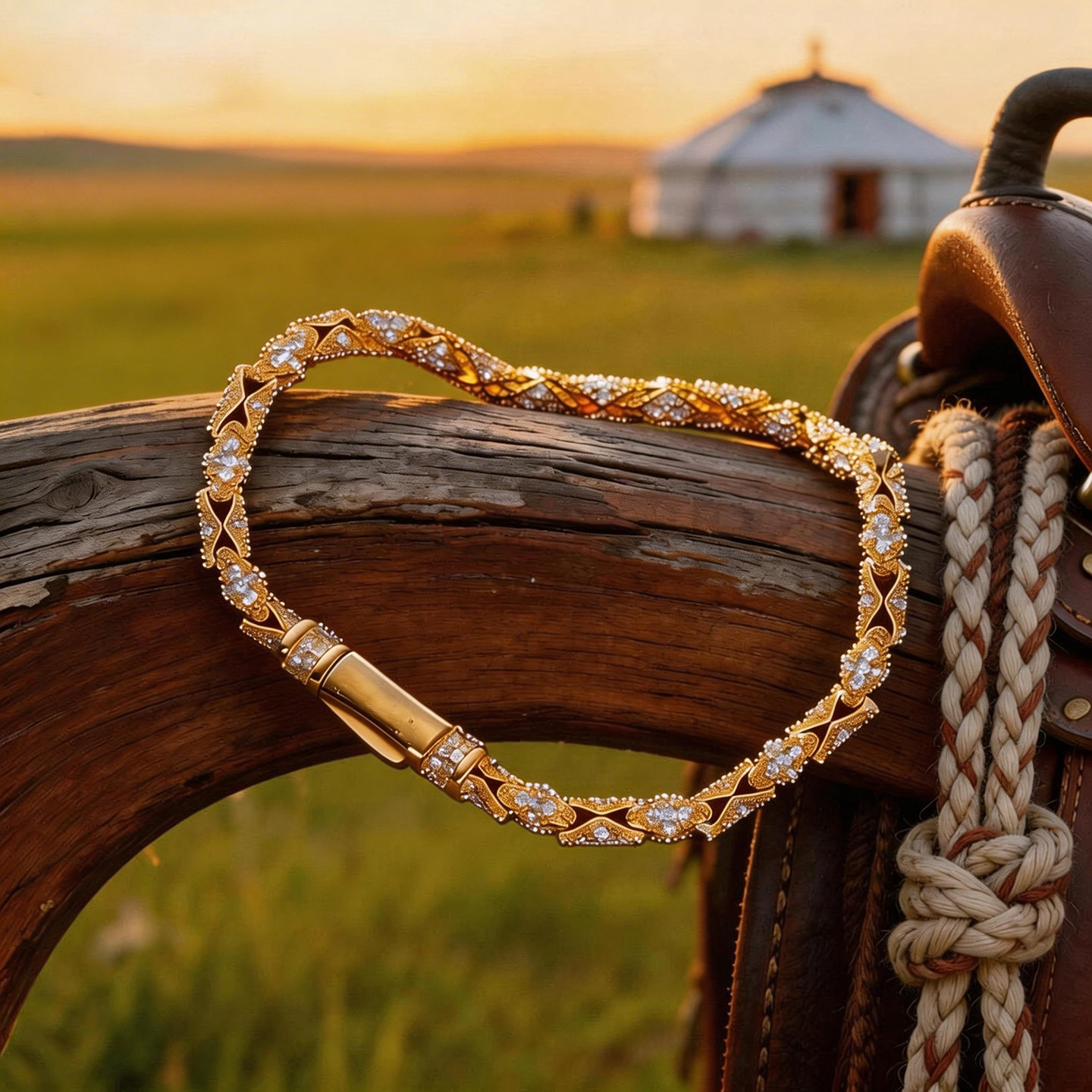 蒙客s925纯银镂空蛇骨手链简约手环蛇皮手镯高级感镀金男手饰品