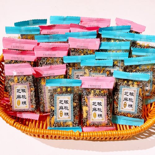 天府月芝麻核桃糕