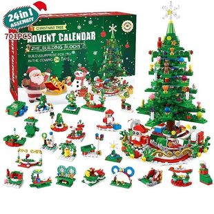 Hot Christmas Series Advent Calendar Gift Box 24Days Countdo