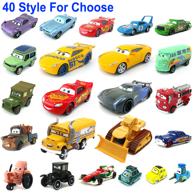 1:55  Pixar Cars 3 2 Metal Diecast Car Toy Lightning McQueen