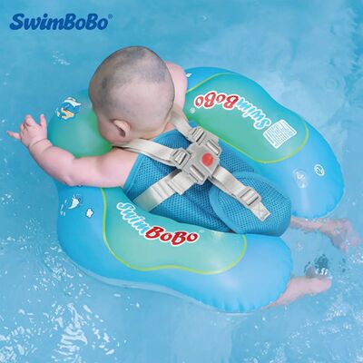 Swimbobo New Upgrade Baby Swimming Pool Float With Canopy In