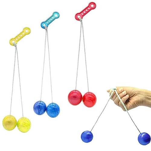 Noise Maker Clackers Ball Lato Swing Balls On A String ADHD